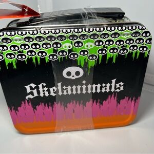 Skelanimals Mini Tin Lunch Box Target Exclusive 4x3in Never Opened New
